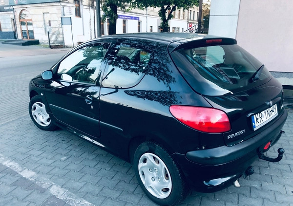 Peugeot 206 cena 2850 przebieg: 196500, rok produkcji 2002 z Lubliniec małe 191